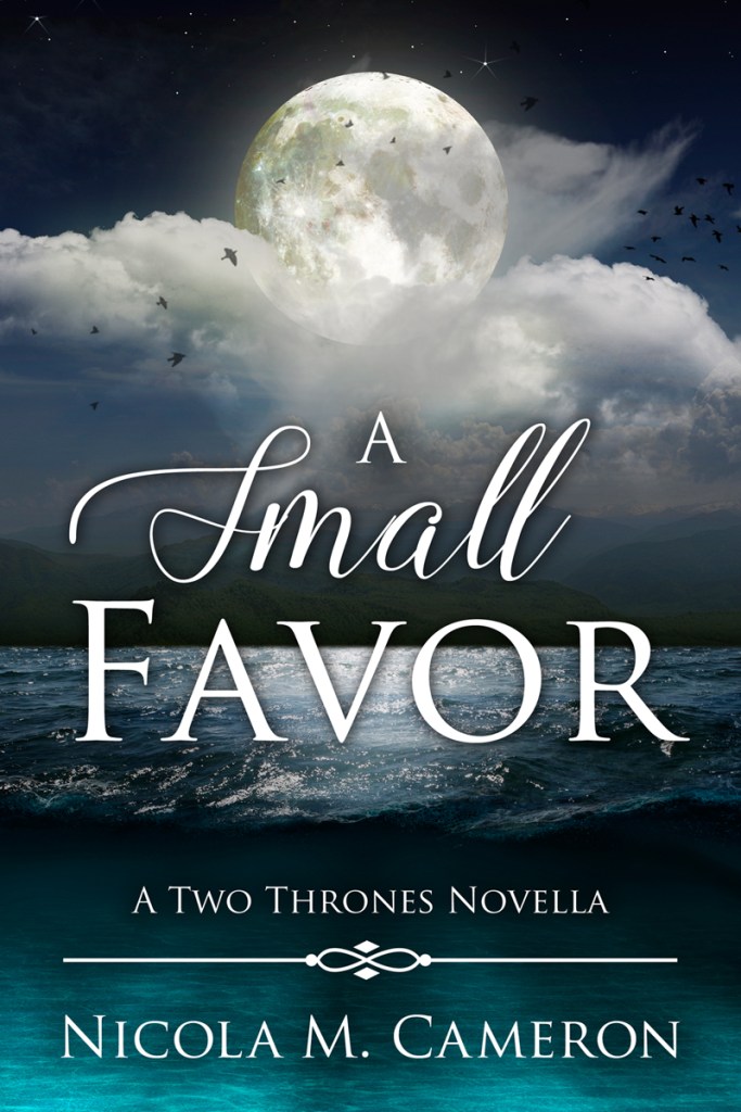Cover art for the fantasy romance short story "A Small Favor" by Nicola M. Cameron
