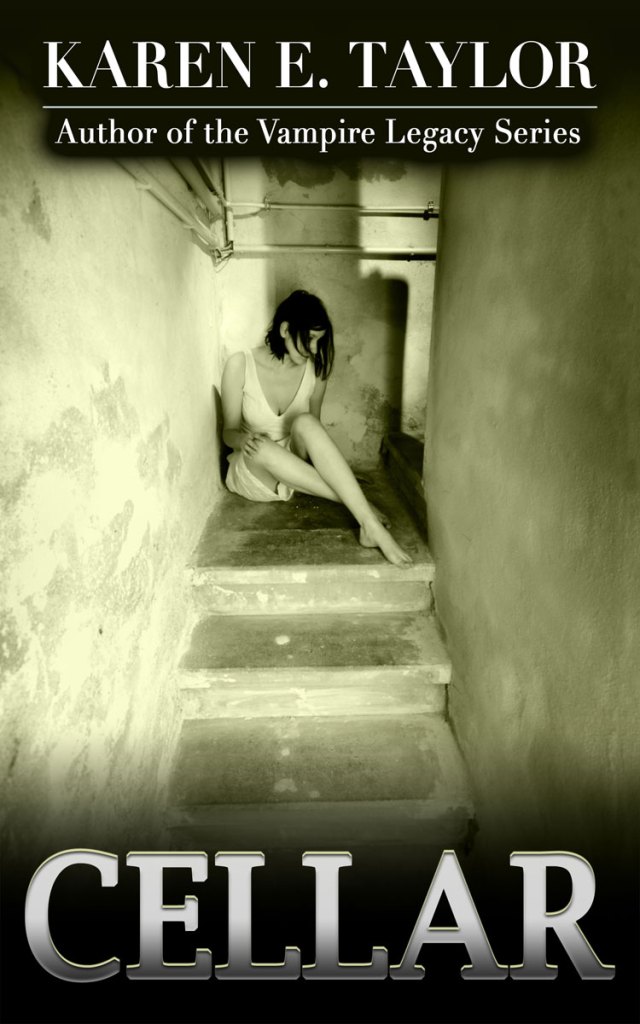 Cover art for the erotic horror novel Cellar by Karen E. Taylor