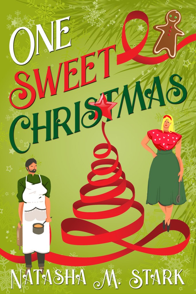 Cover art for the contemporary holiday romance novel One Sweet Christmas by Natasha M. Stark