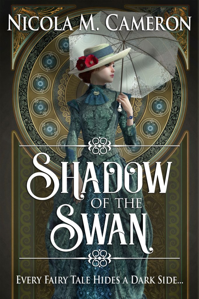 Cover art for the paranormal romance novel Shadow of the Swan by Nicola M. Cameron