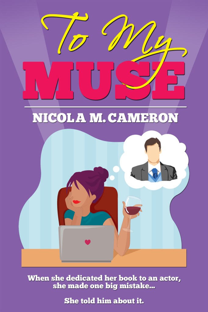 Variant cover art for the contemporary romance novel To My Muse by Nicola M. Cameron